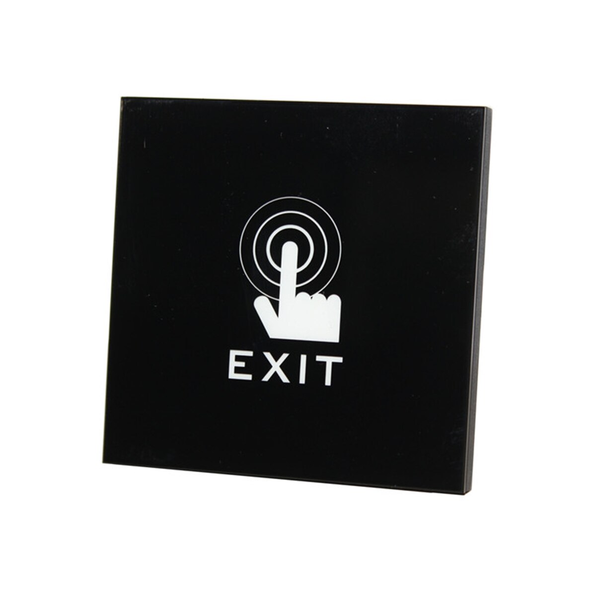 Touch Exit Button Touch Door Release Switch With LED for Door Access Control System: Black