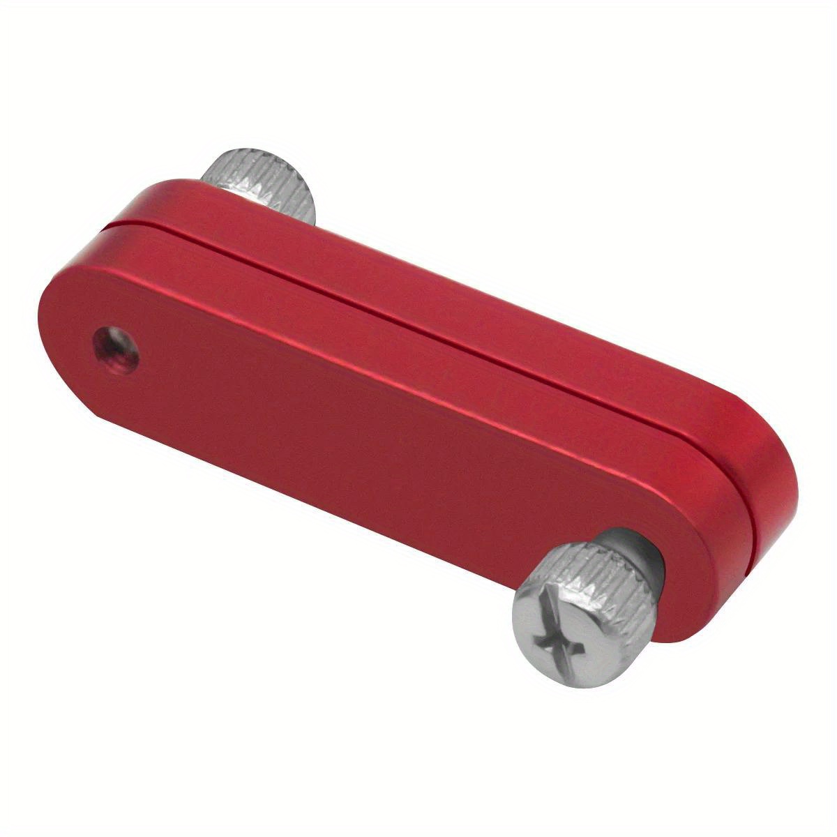 Liniaal positioneringsblok, timmerman vierkant, aanpassing positioneringslimiet, houtbewerking kraspen lijnmarkeringsmeter: Beton Grey