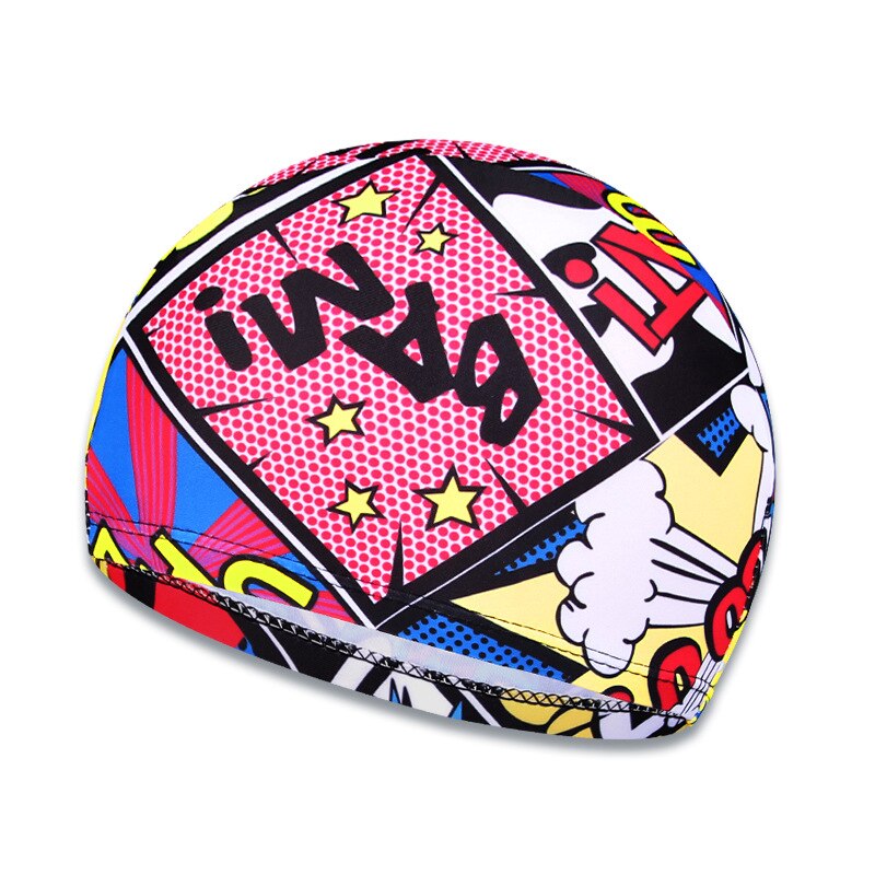 Gorro de natación Unisex para niña y mujer, gorro de baño de pelo largo, gorro de baño para nadar, talla libre, deporte en piscina, turbante de silicona elástico: C
