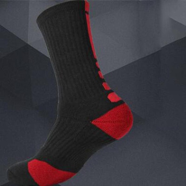 Men Outdoor Sports Elite Basketball Socks Men Cycling Socks Compression Socks Cotton Towel Bottom Men's Socks: Style 11