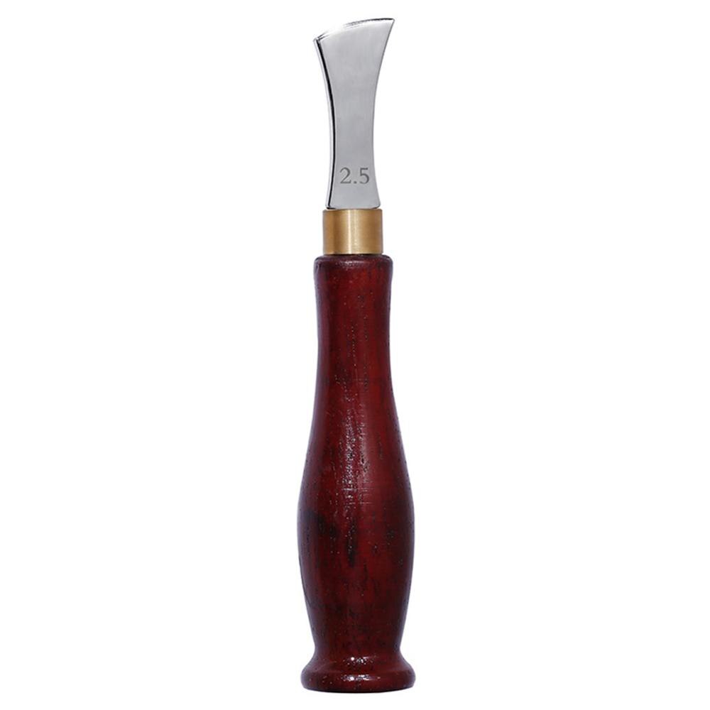 1.0-2.5mm Lederen Boog Rand Sector Ondiepe Groef Randen Koud en Warm Druk Lijn Punch Inbedding Draad Leathercraft gereedschap