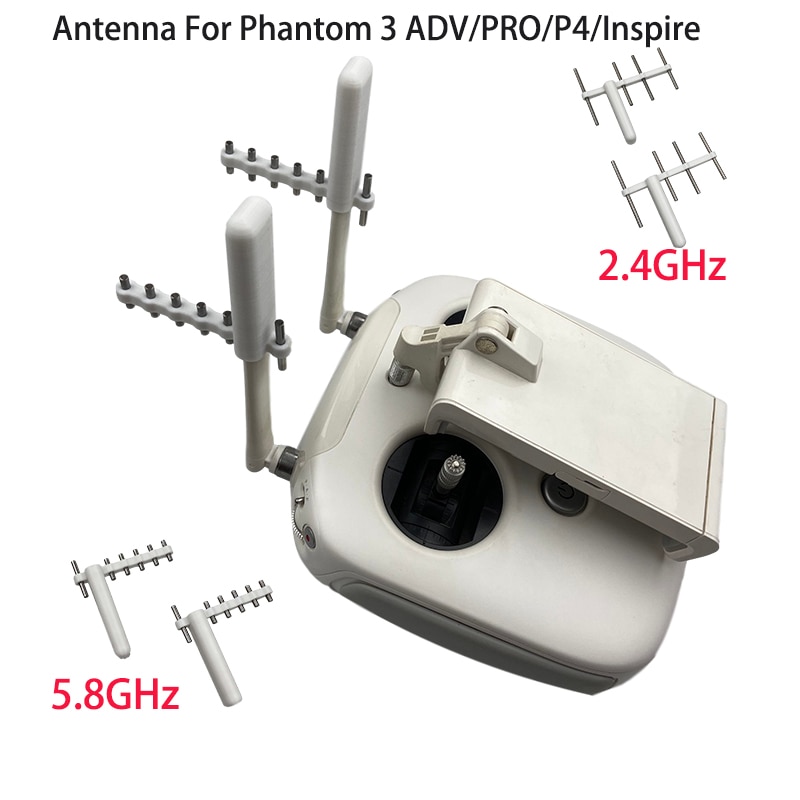 Yagi-Uda Antenne Voor Phantom 3/4 Afstandsbediening Signaal Booster Antenne Range Extender Voor Dji Phantom 3/4 Inspireren Serie