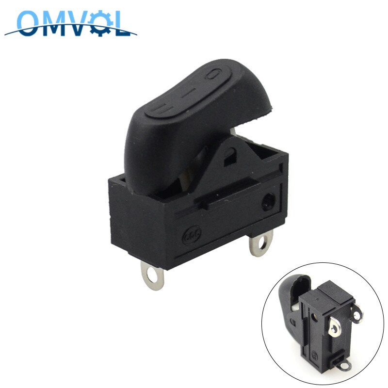 4 Uds interruptor para secador de pelo interruptor basculante 3 posiciones ON OFF boat Switch