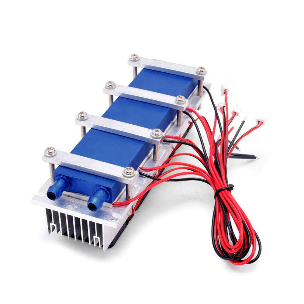 288 W thermoelektrischer Peltier-Kühlkühler 12 VDC 30 A Halbleiter-Kühlsystem DIY-Kit für Klimaanlagen-Lüfter-Werkzeuge: Default Title