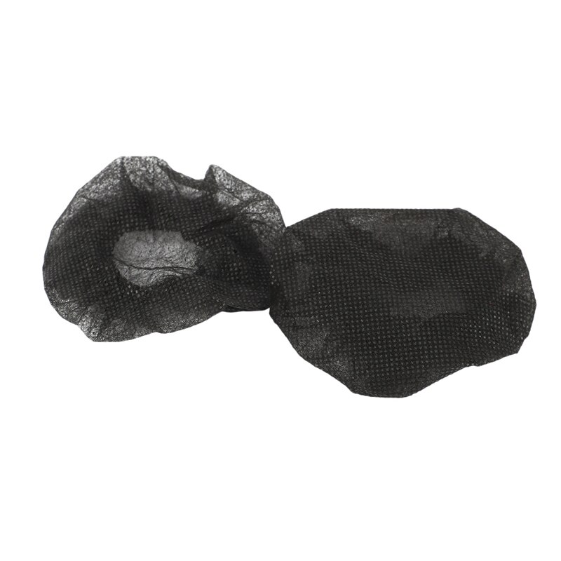 Rise -600 stück schwarze einweg-mikrofonabdeckungen karaoke-spritzschutz-mikrofonabdeckung staubdichtes zubehör