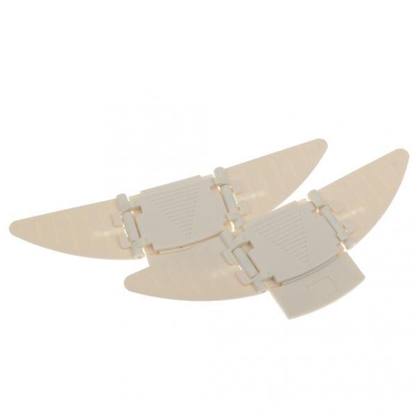 Sliding Closet Door Lock Window Stopper Wedge Locks Security For Baby: 4 Pcs