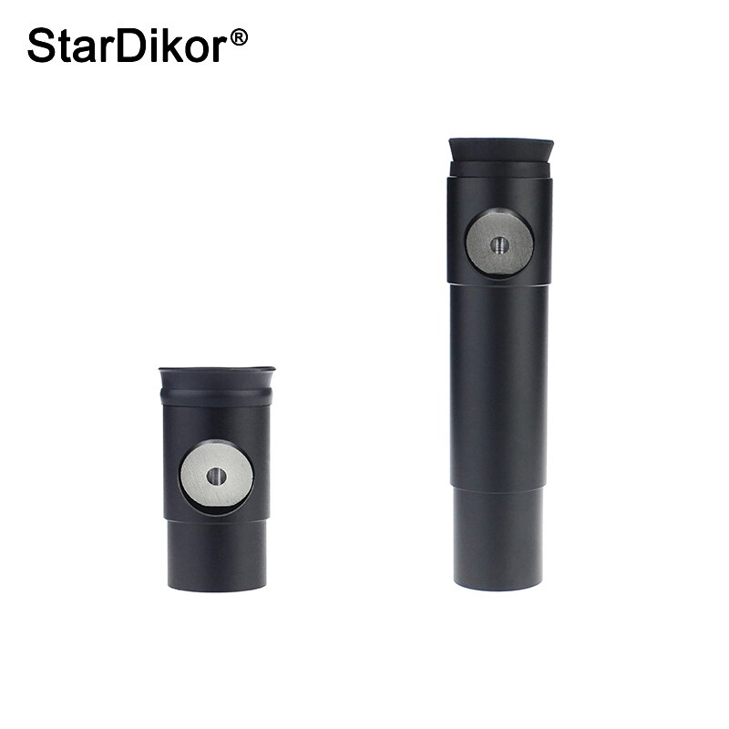 StarDikor 1.25 Inch Cheshire Collimating Eyepiece For Newtonian Refractor Telescopes Metal Structure Optical Axis Calibrator