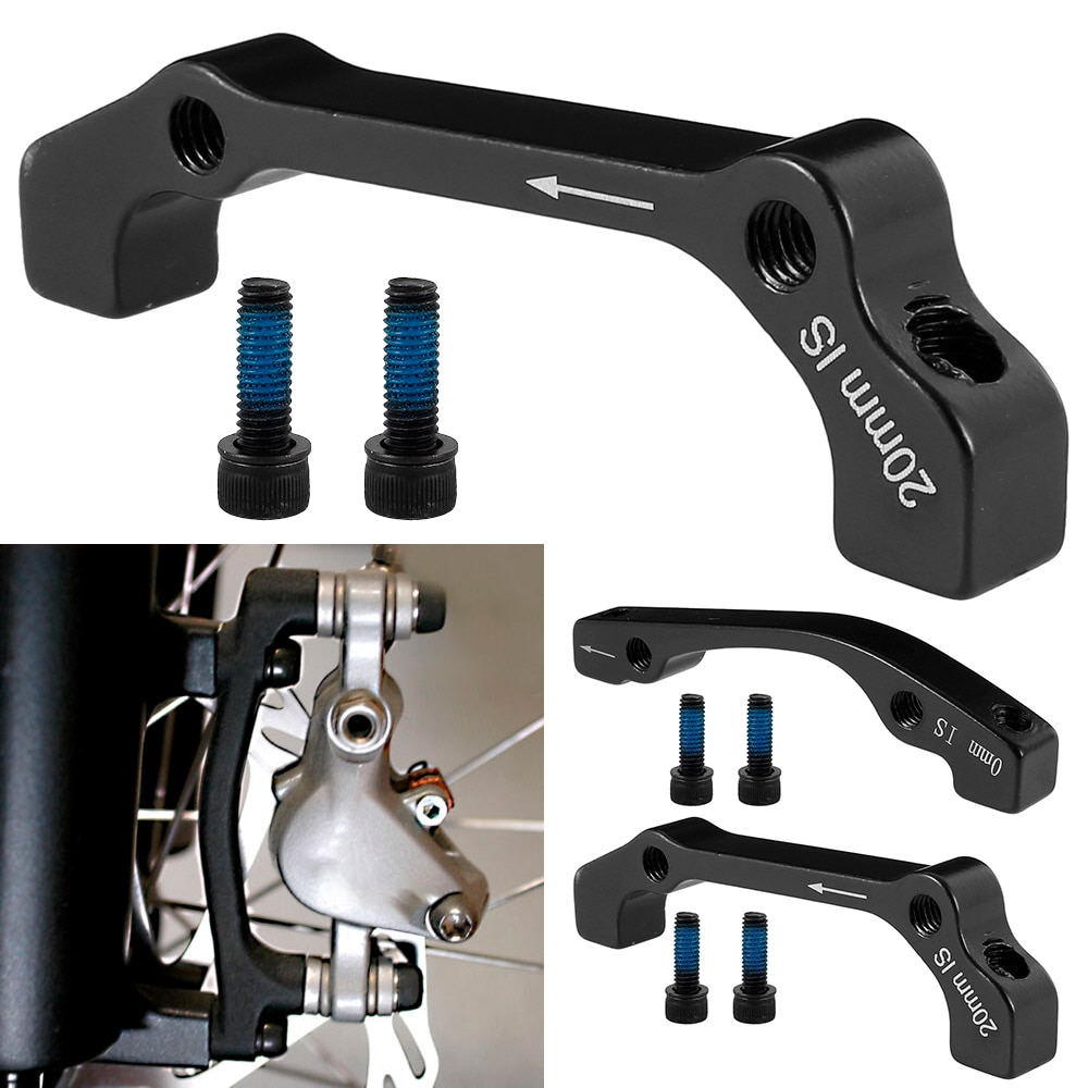 1 Pcs Mtb Schijfrem Ultralight Beugel Schijfremrotor Pm Een Pijler Remschijf Schijfrem Mount Adapter Voor 140 160 Mm Rotor