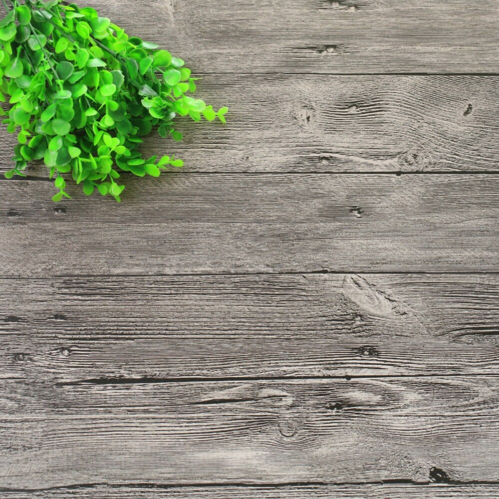 50x50/50x100cm Retro Wood Grain Backdrop Food Coffee Photography Background Texture Studio Video Photo Backdrop Props Decoration: Gray 50x100cm