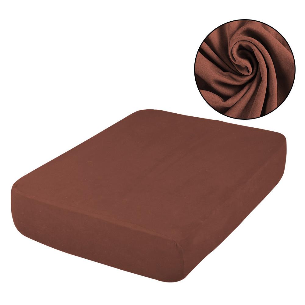 Vandtætte sæder elastisk sofa sæde pudebetræk sofa slipcovers protector: Kaffe enkelt