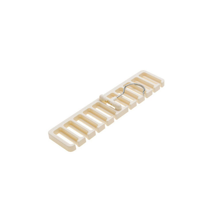 5-in-1 magische Hosenständer-Kleiderbügel für den Haushalt, Edelstahl, zusammenklappbar, Hosenständer, Krawattenaufhänger, Regale, Schrank, Konvertierung, Organizer: WHITE