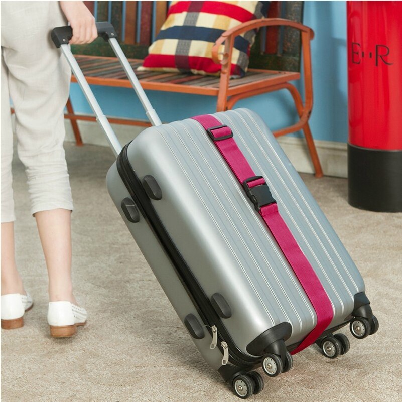 Travel Classic Practical Luggage Straps Adjustable Luggage Belt Baggage Suitcase Accessories Travel 180cm