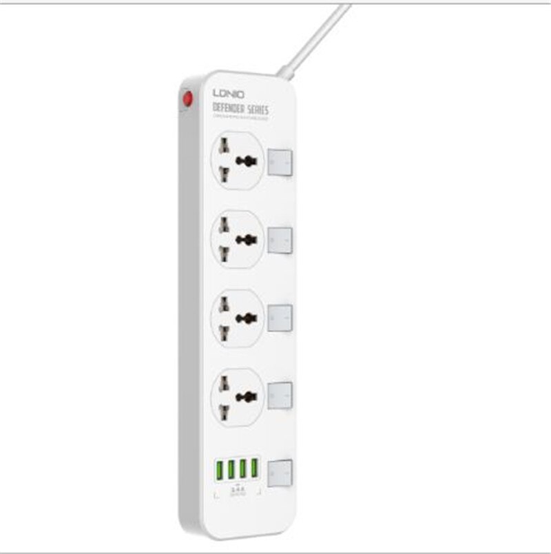 Original plug socket independent switch CE/FC certification PC fire safety universal socket USB power EU/USA/UK socket: US