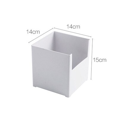 Kitchen Storage Box Container Cupboard Tableware Cookware Storage Box Plastic Spice Rack Cosmetic Sorting Case Home Organization: C