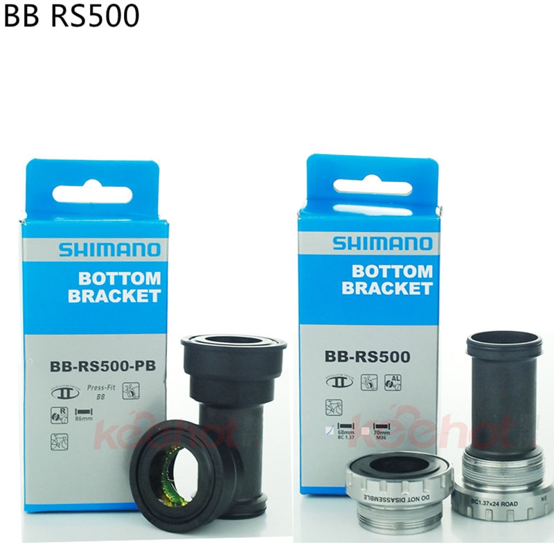 SHIMANO Tiagra BB RS500 4700 levier axe pédalier 68/73mm filetage anglais ou presse-ajustement en BB