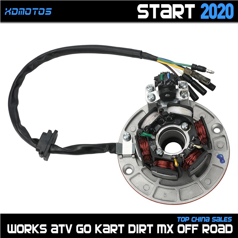 YX150 YX160 magneto stojan cewka zapłonowa ze światłem YINXIANG YX 150cc 160cc KAYO BSE SSR GPX Pitsterpro brud pitbike części