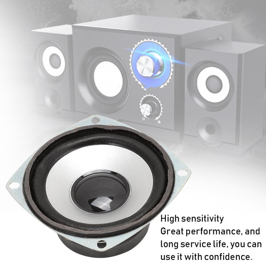 3-inch Speaker - 4 Ohm 15W High Sensitivity Full Range Dual Magnetic Audio Loudspeaker