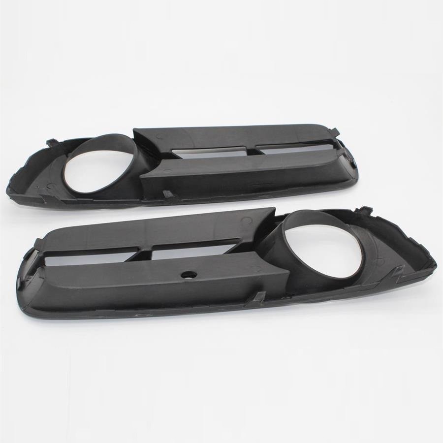 2 uds izquierda y derecha para Skoda Fabia MK2 2007 luz antiniebla del coche luz antiniebla del parachoques delantero cubierta de la rejilla de la lámpara