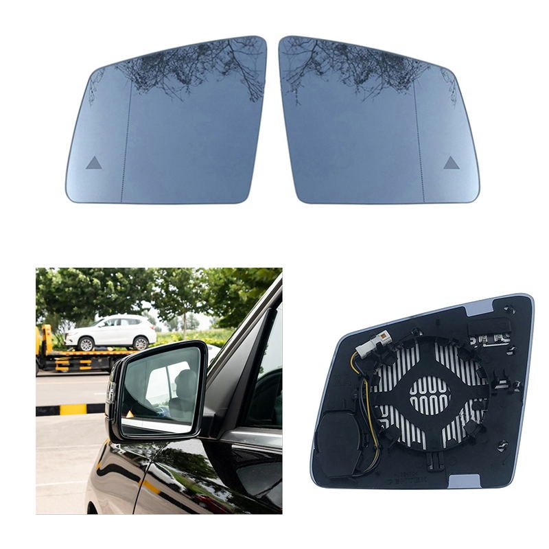 Verre de rétroviseur de remplacement pour Mercedes Benz GL ML GLE classe W164 W166 –