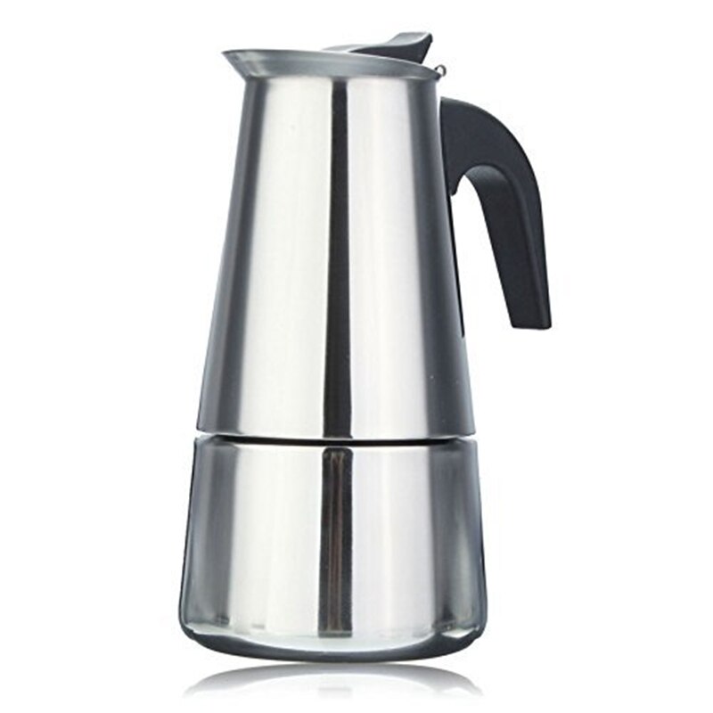 300ml Italian Stainless Steel Espresso Maker Kitchen Drip Kettle Teapot Moka Coffee Pot Coffee stainless steel moka coffee make