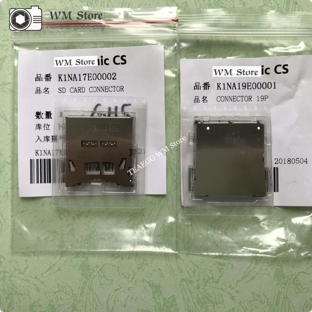Slot pour carte mémoire SD pour pièce de réparation Panasonic GH5 GH5S