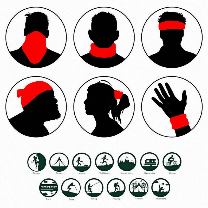 Gezichtsbedekking bivakmuts sjaal nek buitensport zijde oorlus buis unisex unisex hoofd gezicht nek gaiter klimsjaal gezichtsmasker