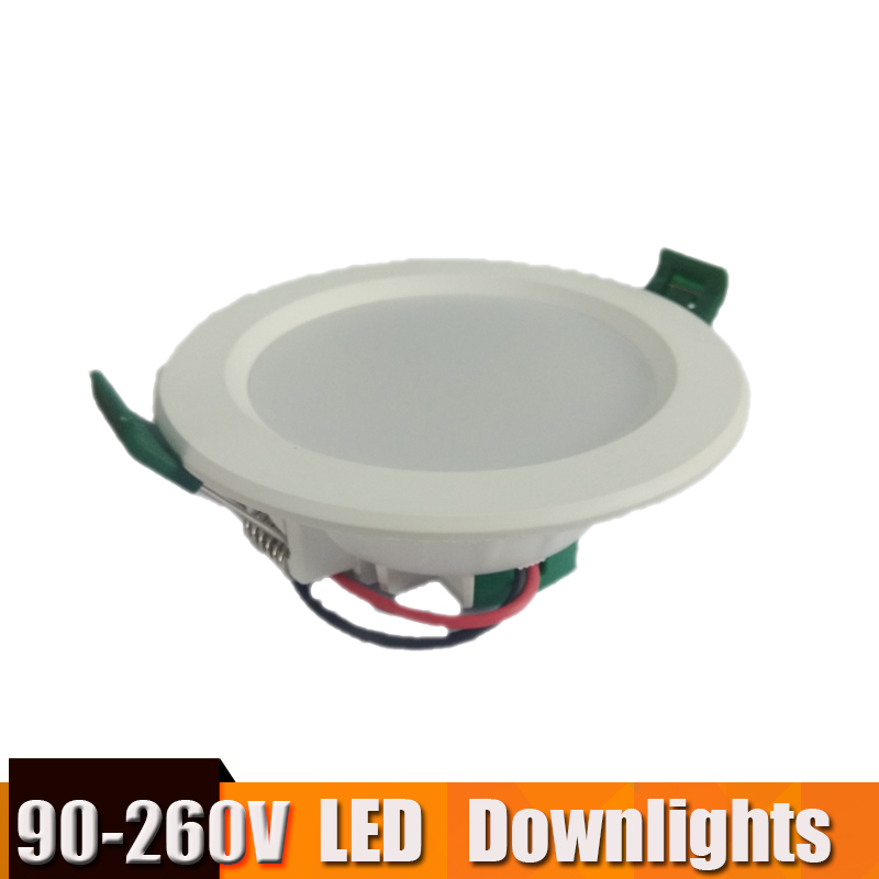 Spot Led Downlight 18W 15W 12W 9W 5W Ronde Verzonken Neer Licht Led Spot Verlichting AC90-260V Slaapkamer Keuken Indoor Koud Wit
