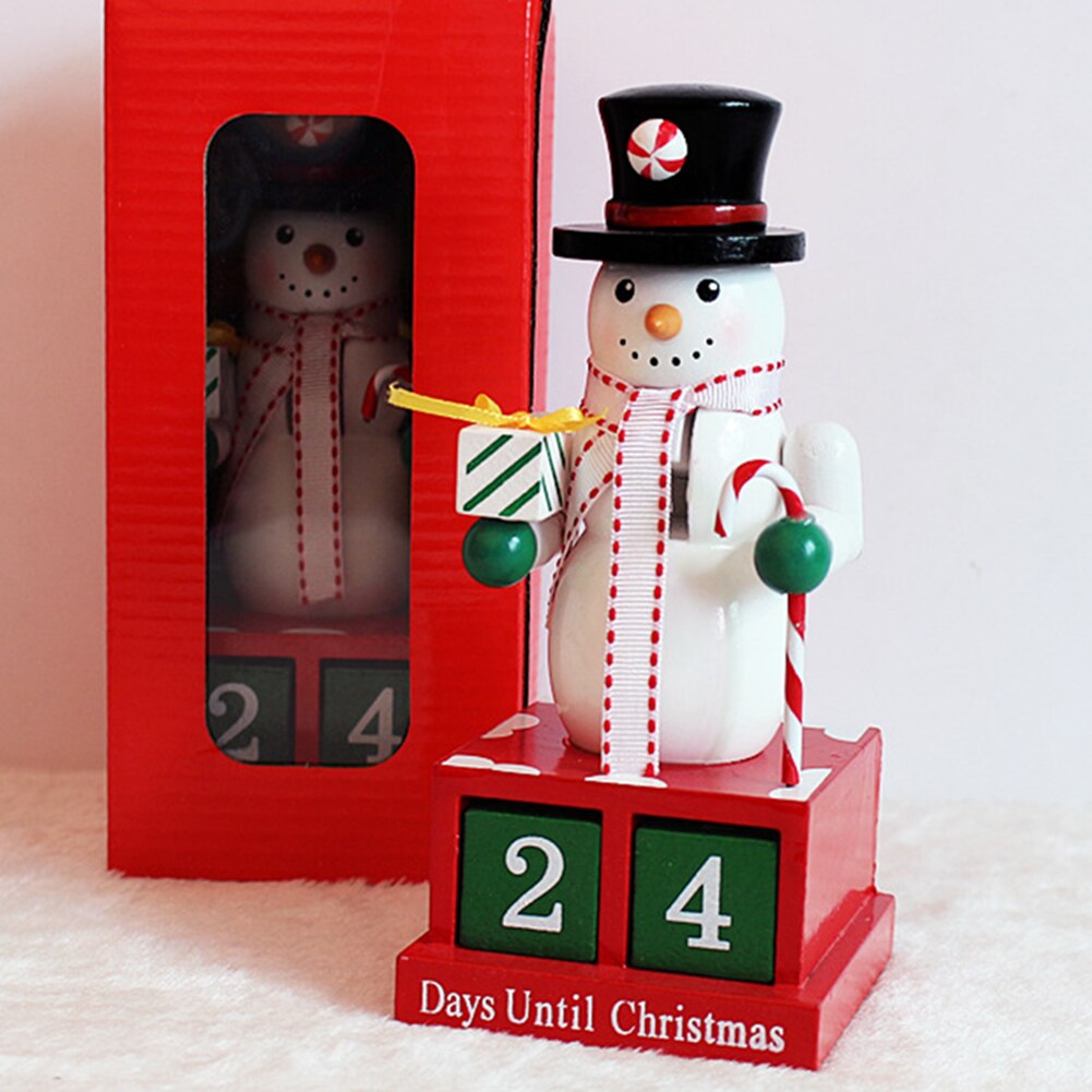 Juletræ julemand snemand elg tog nedtælling kalender ornament jule hjemmeindretning tilbehør fest forsyning bryllup forsyninger