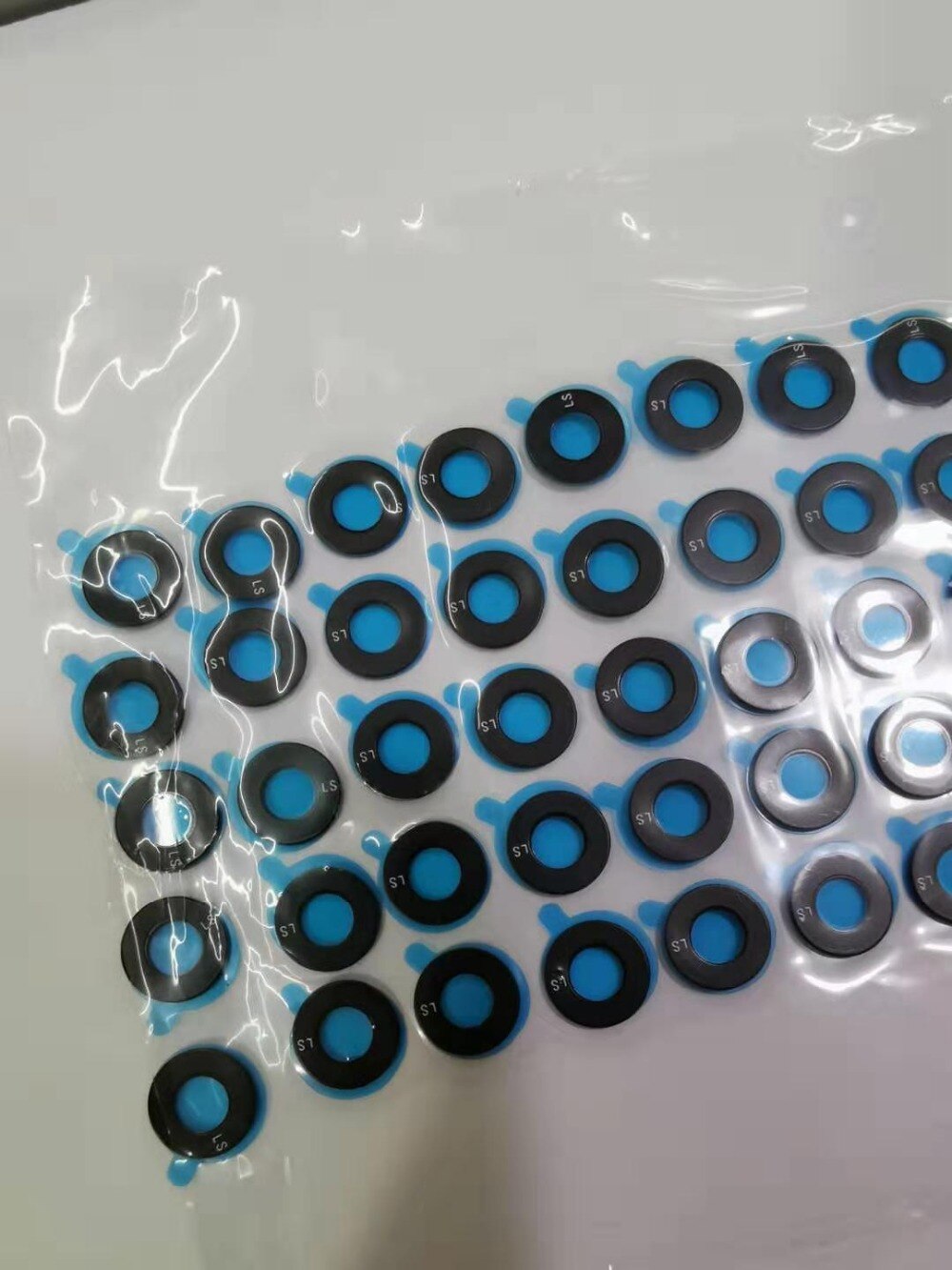 2 PCS Originale Posteriore posteriore Della Macchina Fotografica Obiettivo di Vetro di Copertura con StickerTape Adesivo Per Motorola Moto di Un Potere di Ricambio