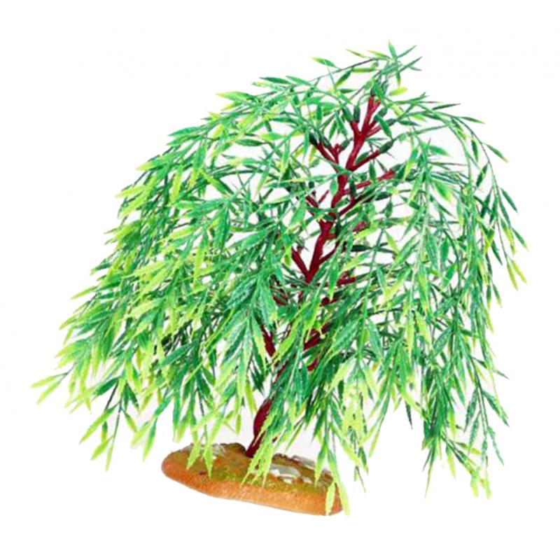 1pc Mini Willow Tree Micro Landscape Decor For Your Dollhouse Garden Props