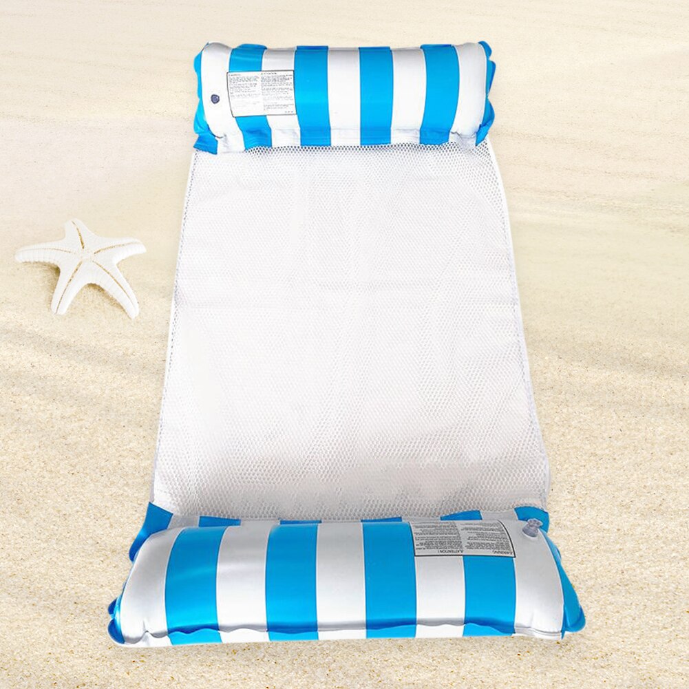 Lato składany pływający na wodzie łóżka nadmuchiwane krzesło basen maty zabawki przenośny basen pływak nadmuchiwany