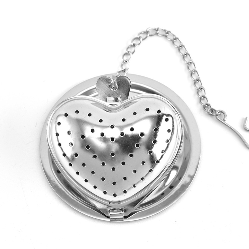 1 Pc Star Moon Tree Shapes Tea Infuser Stainless Steel Reusable Metal Tea Bag Filter Tea Strainer: 9