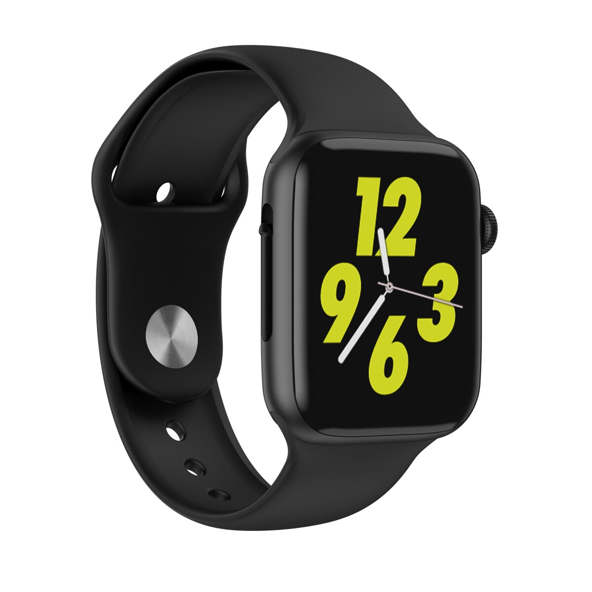 LEMFO Smartwatch Für Apple Android Telefon PPG EKG Bluetootch Anruf Musik Control Volle Touchscreen Smartwatch Männer Frauen: Black