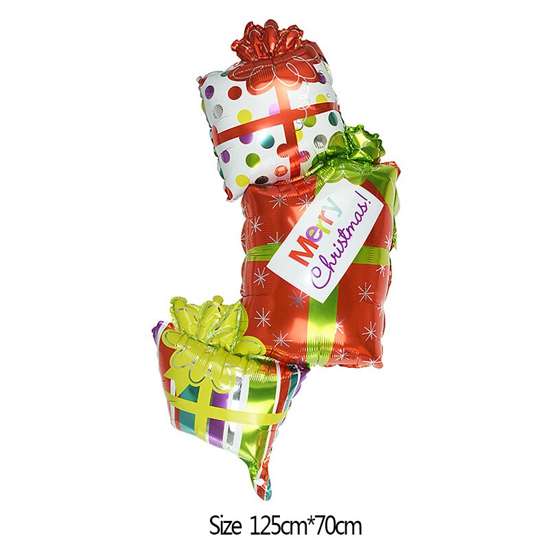 Santa Claus Deer Schneemann Folien-ballone Weihnachten Baum Helium Ballon für Weihnachten Party Dekoration Globals Kinder Spielzeug Neue Jahr Decor: B20