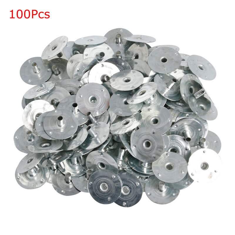 100Pcs Candle Metal Sustainer Tabs Silver For Candle Making