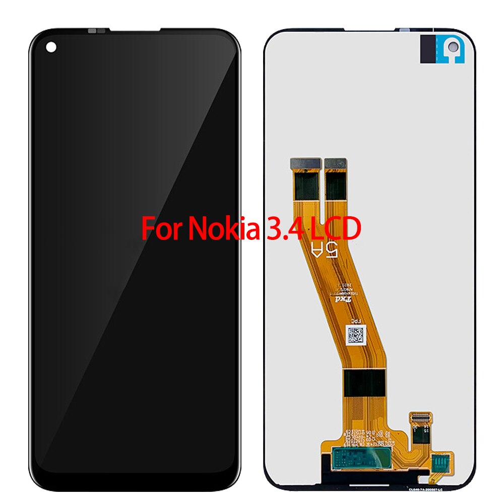 Orig For Nokia 3 3.1 3.2 3.4 LCD Screen Display With 100% Tested Touch Panel Replacement For Nokia 3.1 Plus LCD + Frame