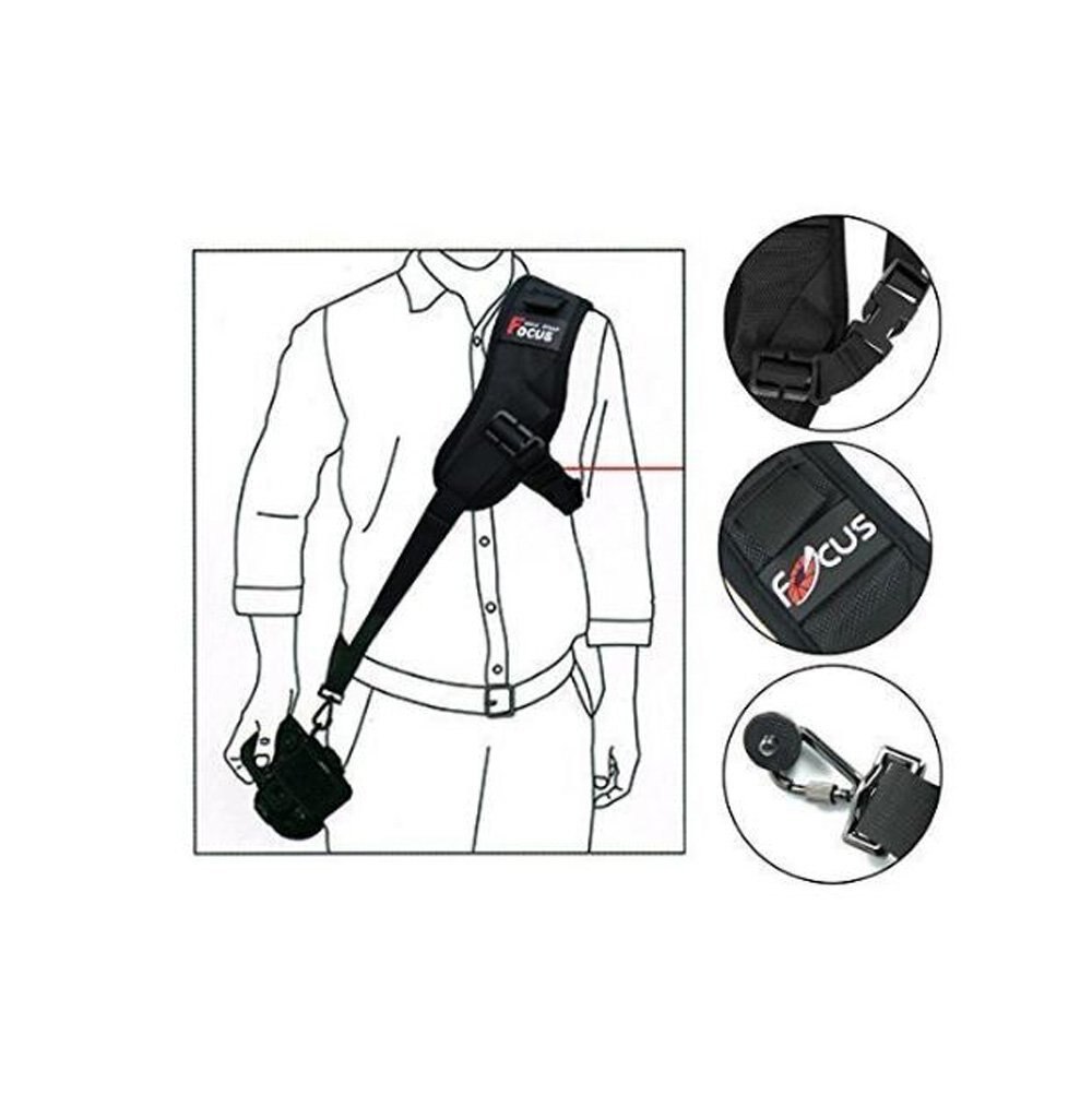 Single-lens Reflex Camera Camera F-1 Strap FOCUS Shoulder Belt Fast Gunman Fast Subject Hand Suspender Strap Digital Camera Came