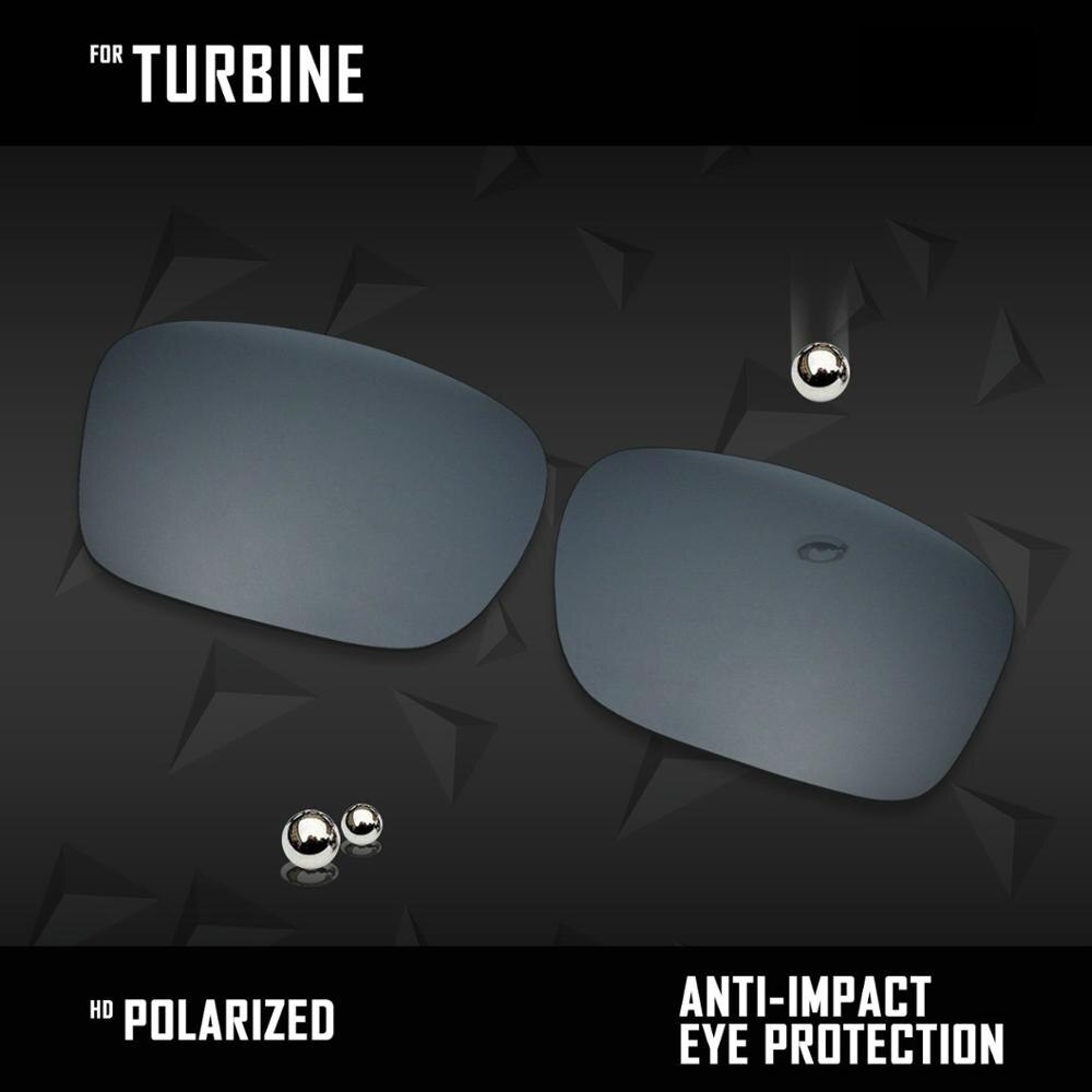 OOWLIT Lenses Replacements For Oakley Turbine Sunglasses Polarized - Multi Colors