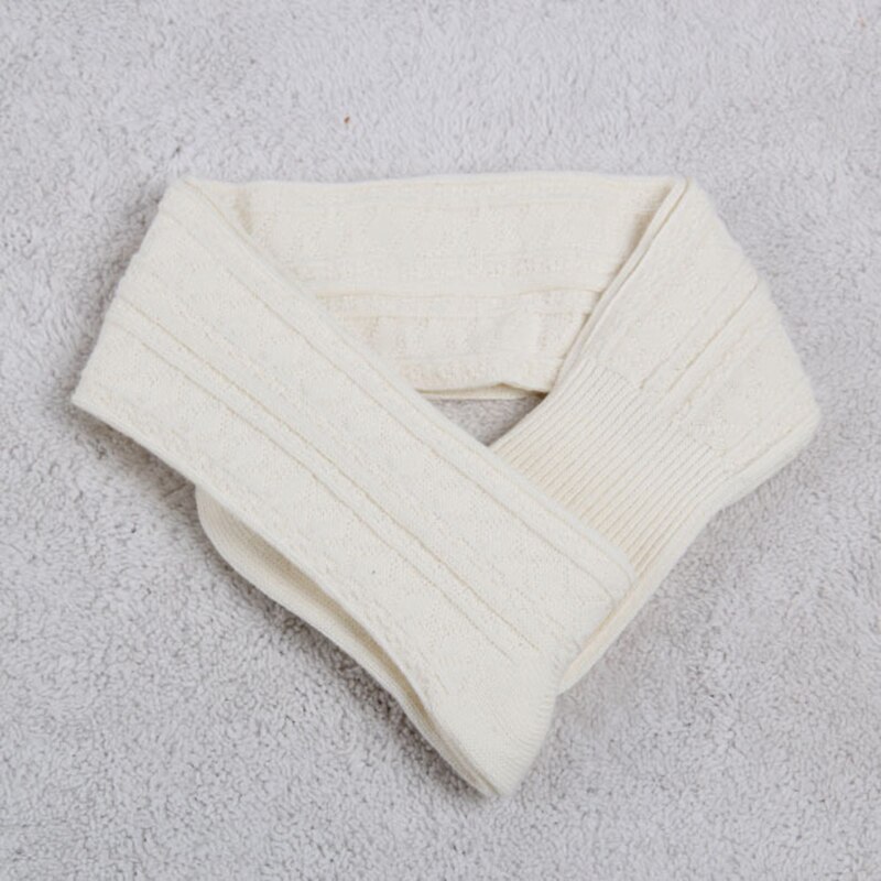 Gebreide overknee sokken dames herfst winter warme lange kousen effen kleur zwart grijs koffie kleur sokken: Wit