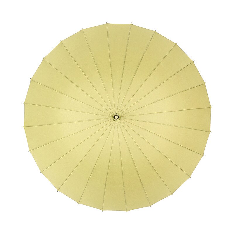 Lang håndtag stor virksomhed paraply 24k stærk vindtæt glasfiber parasol udendørs aktiviteter golf paraply
