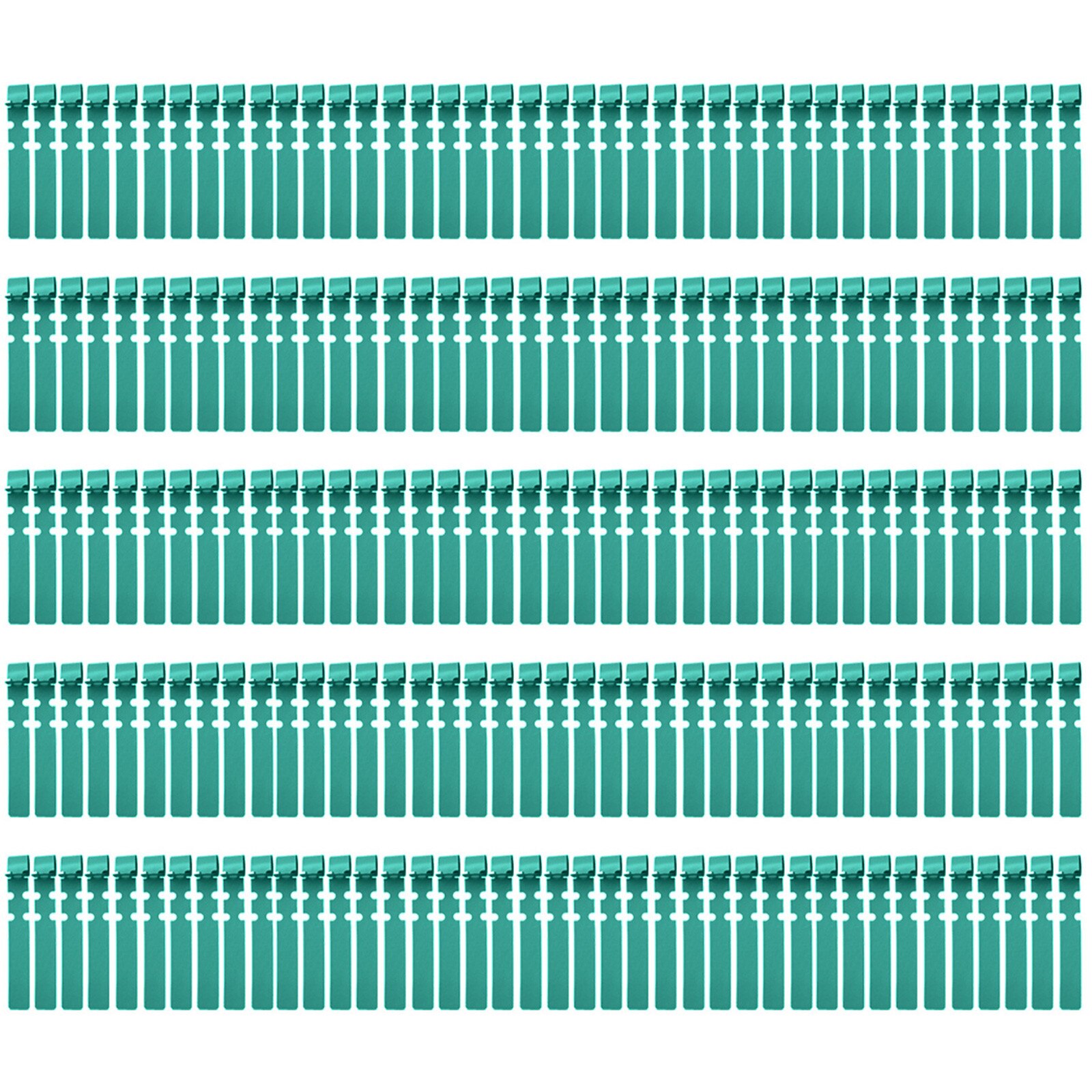 200PC Gardening Label Long Label Plastic Plant Long Type Label Marking Seedling Tray Gardening Label Gardening Label Long Label: Green 