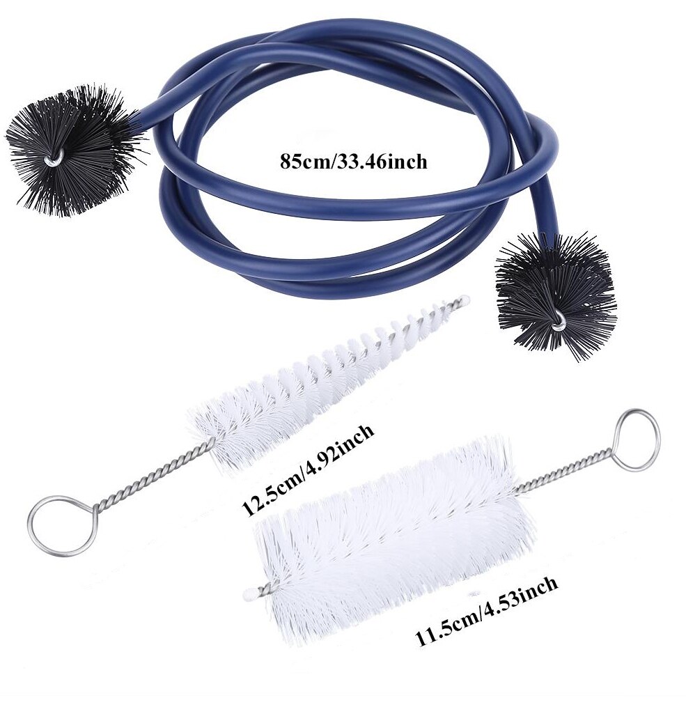 Koperblaasinstrumenten muziekinstrument muziek-s trompet tuba hoorn reinigingsborstel gereedschapsset