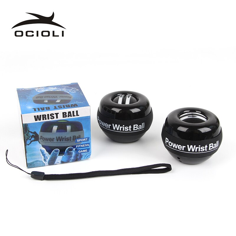 Spinning Power Wrist Ball Trainer Muscle Relaxation Strength Strengthener Rotor Gym Hand Exerciser Home Gym
