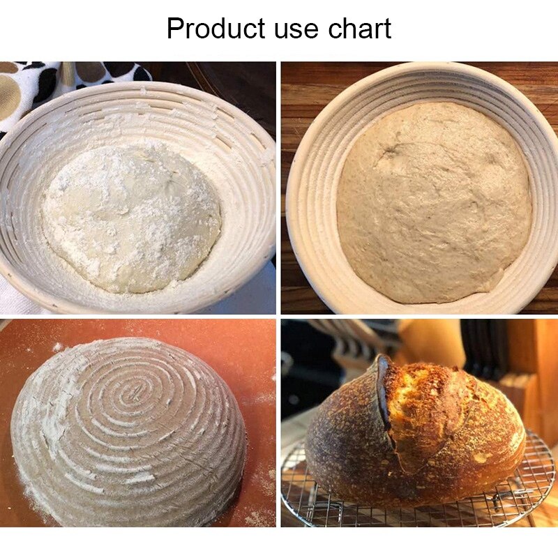 Rattan Korb Teig Banneton Brotform Brot Proofing Beweist GäSprosse Land Körbe.