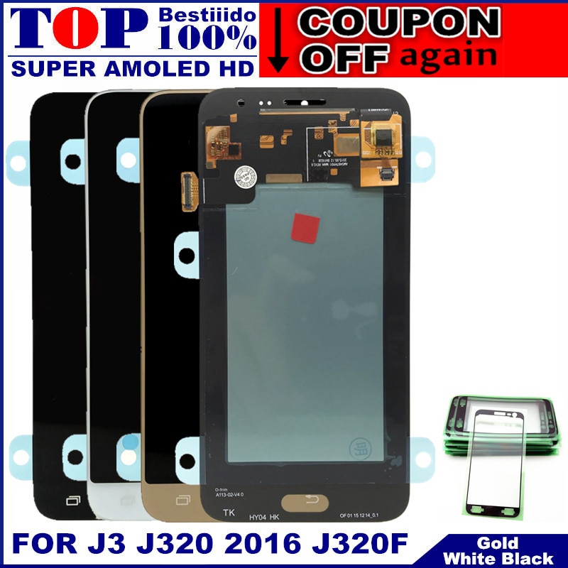 LCD Display Touchscreen for Samsung Galaxy J3 J320 Series - 5.0" Super AMOLED HD