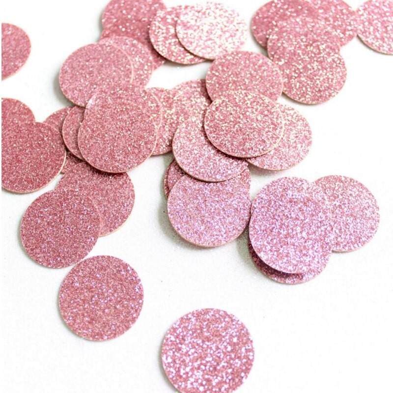 100 stk/pak Diamond Crown Glitter Rose Goud Papier Confetti 3CM Kerstmis Nieuwjaar Wedding Party Tabel Scatter Decor DIY leveranties