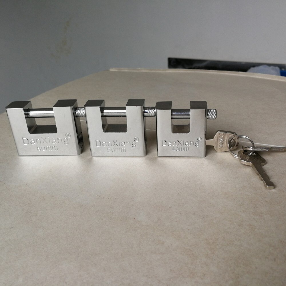 Top Security Container Garage Trailer Padlock Heavy Duty with 3 Keys