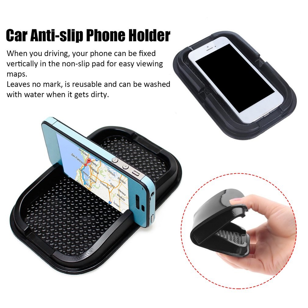 Auto Anti Slip Pad Rubber Mobile Dashboard Sticky Phone Shelf Mat Voor Gps MP3 Auto Dvr Antislip mat Houder Auto-Styling