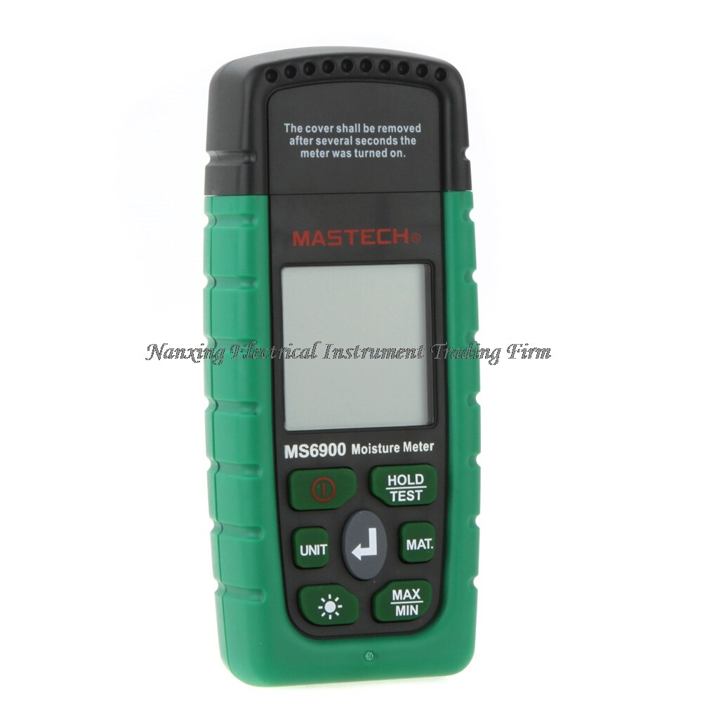 MASTECH MS6900 higrometre Mini Digital Moisture Meter Wood/ Lumber/Concrete Buildings Humidity Tester with LCD Display