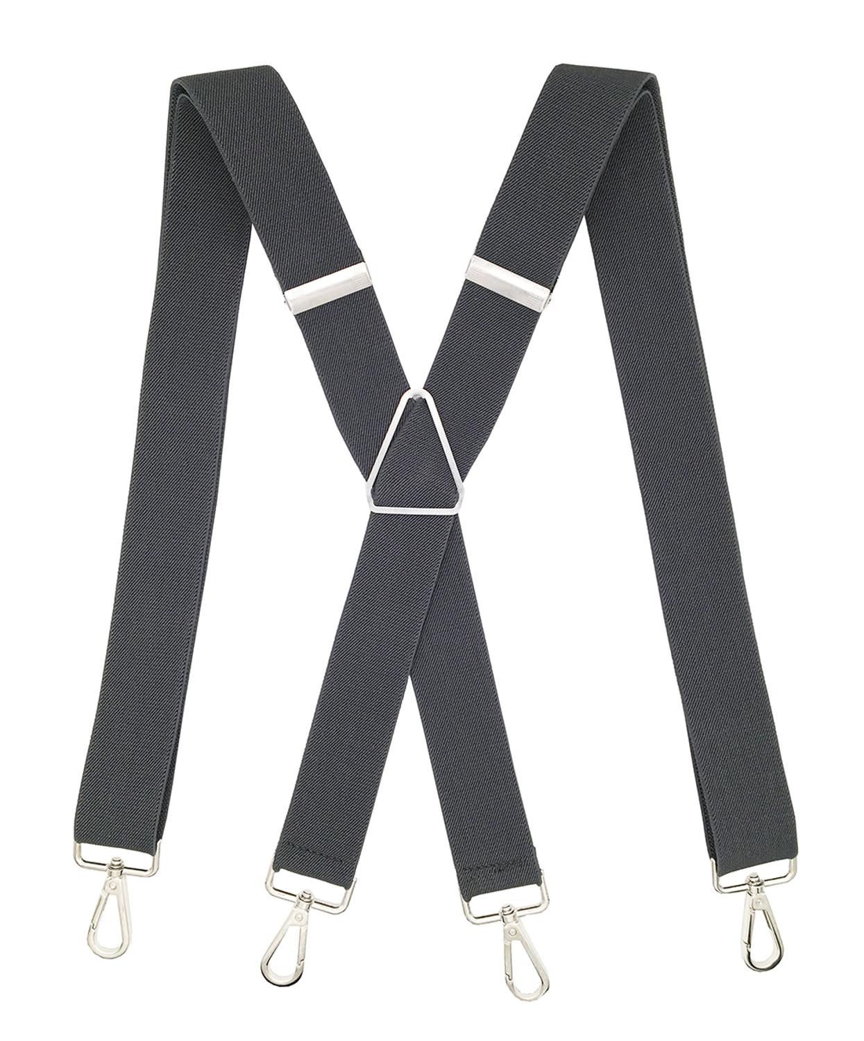 MENDENG Mens Suspenders Silver Swivel Hook Adjustable Heavy Duty Brace Boy Vintage Bronze Snap Hooks Braces Groomsmen